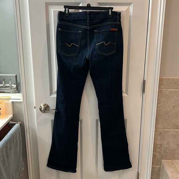 Boot Cut Seven Jeans - Picture 4 of 10